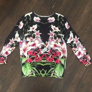 Ted Baker floral sweater!
